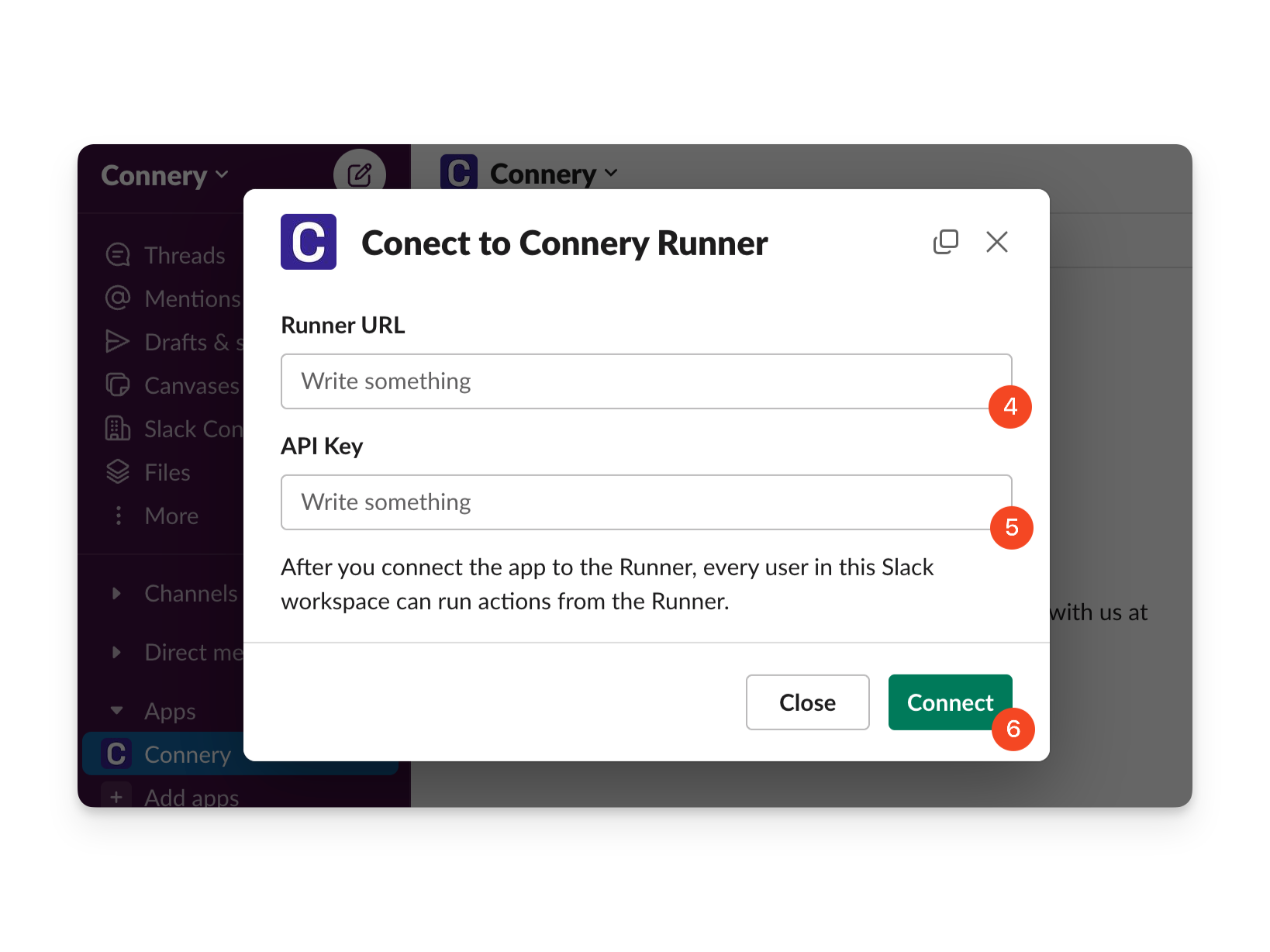 Slack app Configuration